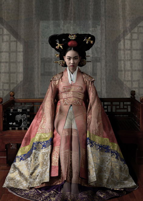 Joseon Dynasty Nude Series,empress #11 2017,120x168