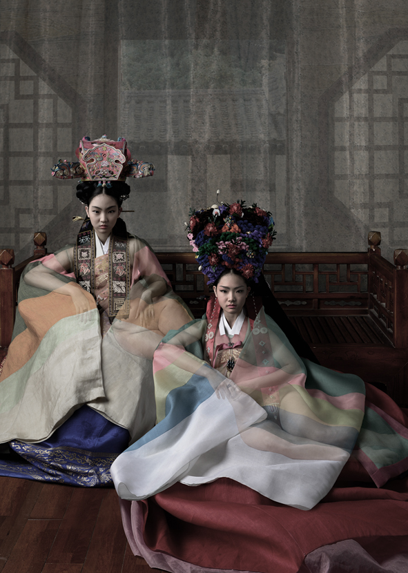 woman of the Joseon Dynasty Nude Series #13-1,2018,120x168.5cm 