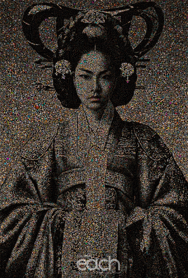 Joseon Dynasty Royal family series Empress#1 120x178cm,2010