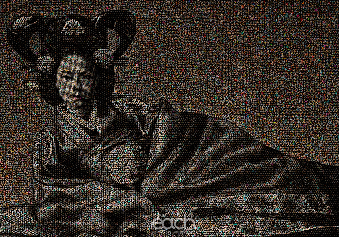 Joseon Dynasty Royal family series, Empress #7  120cmx171cm,2014