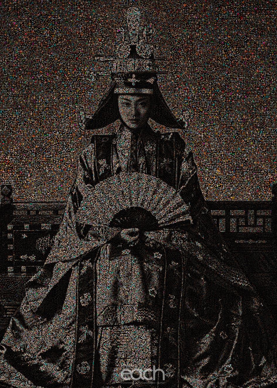 Joseon Dynasty Royal family series, Empress #10,120cmx168cm,2015