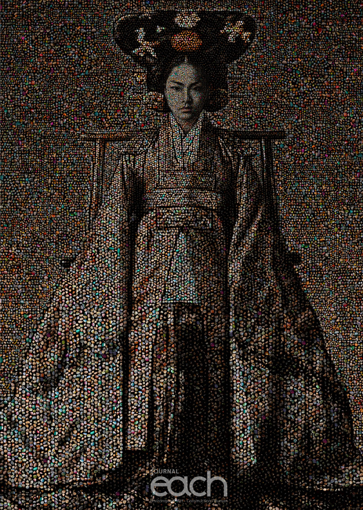 Joseon Dynasty Royal family series, Empress #13  120cmx168,87cm,2017
