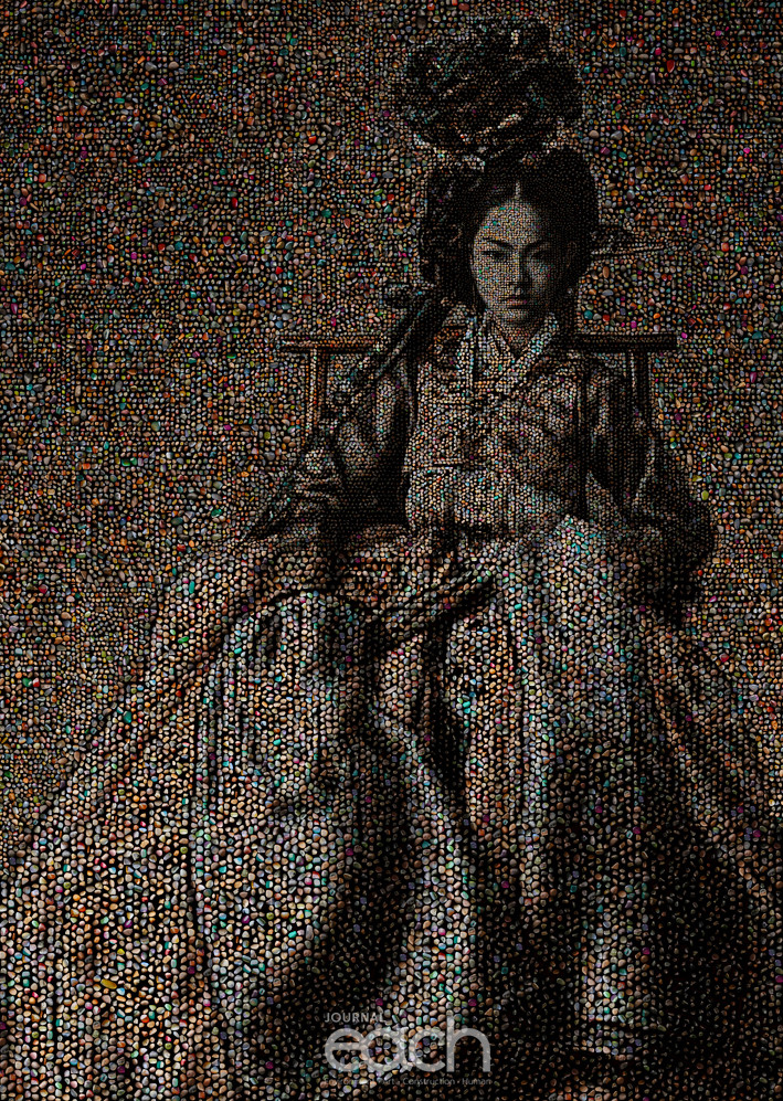 woman of the joseon dynasty series #20-1,2017,120x168cm