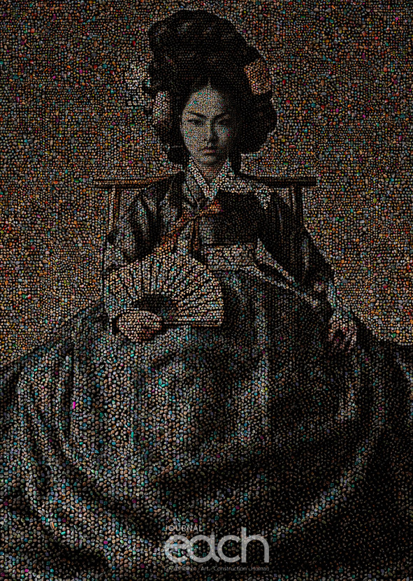 woman of the joseon dynasty series #22,2017,120x168cm