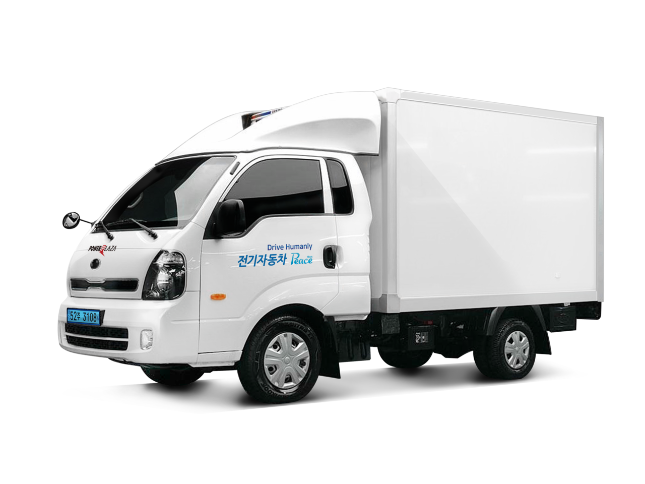 봉고3evPEACE라 이름 붙인 1톤 전기화물차