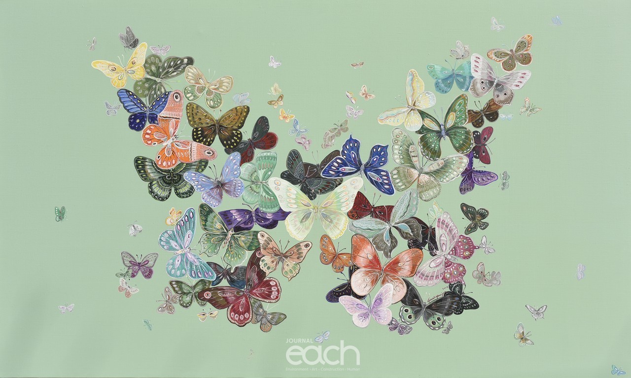 delight 163cmx97cm acrylic on canvas 2019. 1800만원