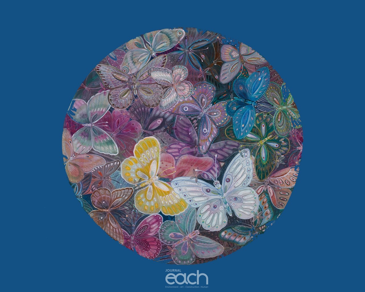 인연 90.9x90.9  acrylic on canvas 2018