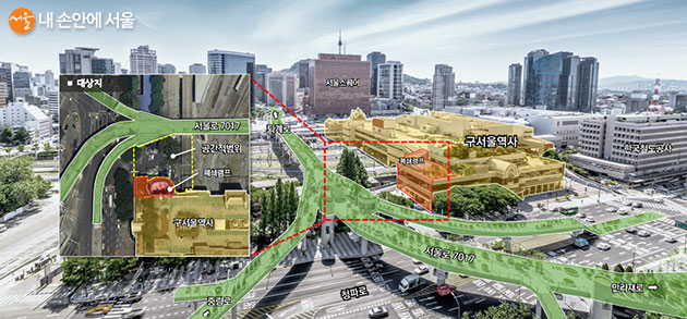 서울역 폐쇄램프 위치
