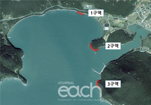 사업위치도 - 전남 진도군 임회면 남동리 일원
