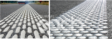 5종 돌출형 차선 예시