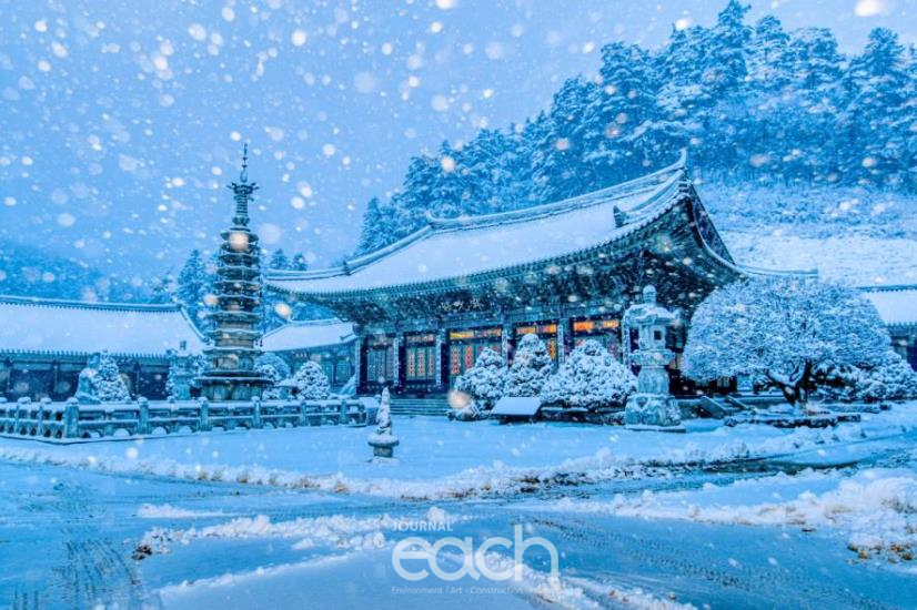 월정사에 눈은 내리고_이해성作 (오대산)(이미지 제공 : 국립공원공단)