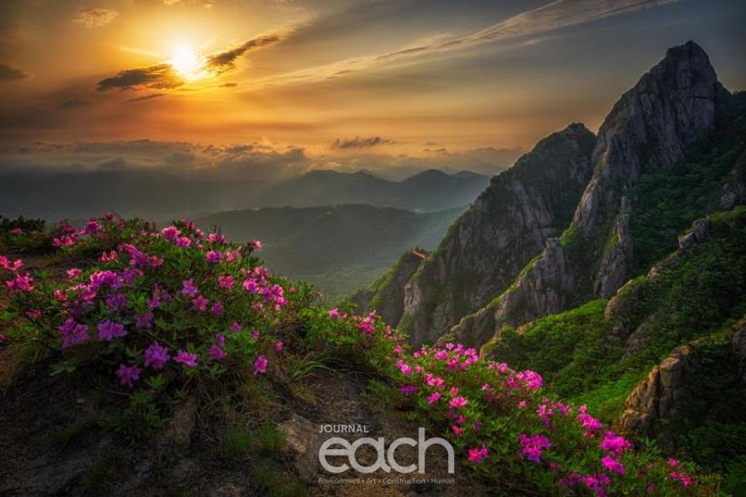 월출산의 봄_강성국作 (월출산)(이미지 제공 : 국립공원공단)