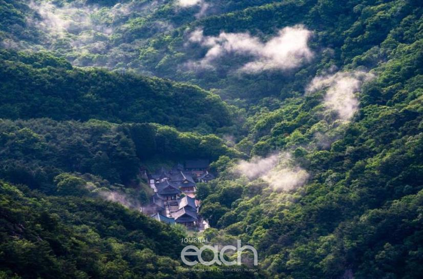 아침숲 동학사_김미선作 (계룡산)(이미지 제공 : 국립공원공단)