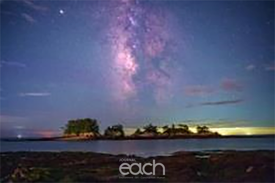 오형제섬 안목도의 별이 있는 밤_유유신作 (태안해안)(이미지 제공 : 국립공원공단)