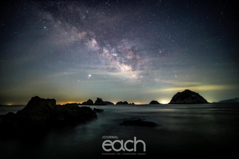 한려해상 공원의 은하수_김대일作 (한려해상)(이미지 제공 : 국립공원공단)