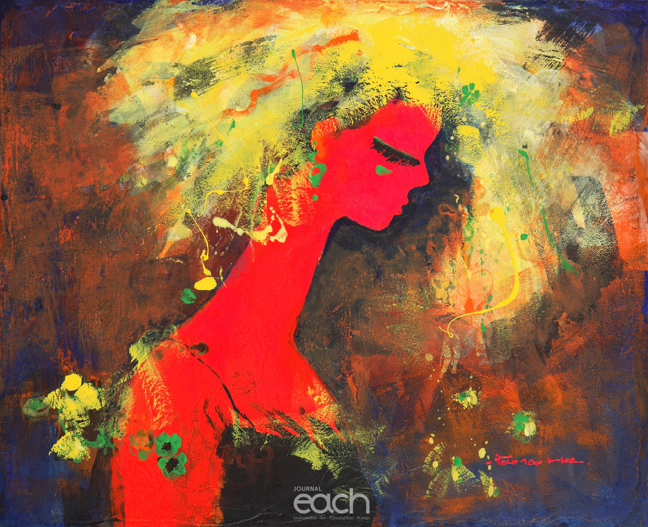 19..파리의여인  65.1+53.0     mixed media        2011