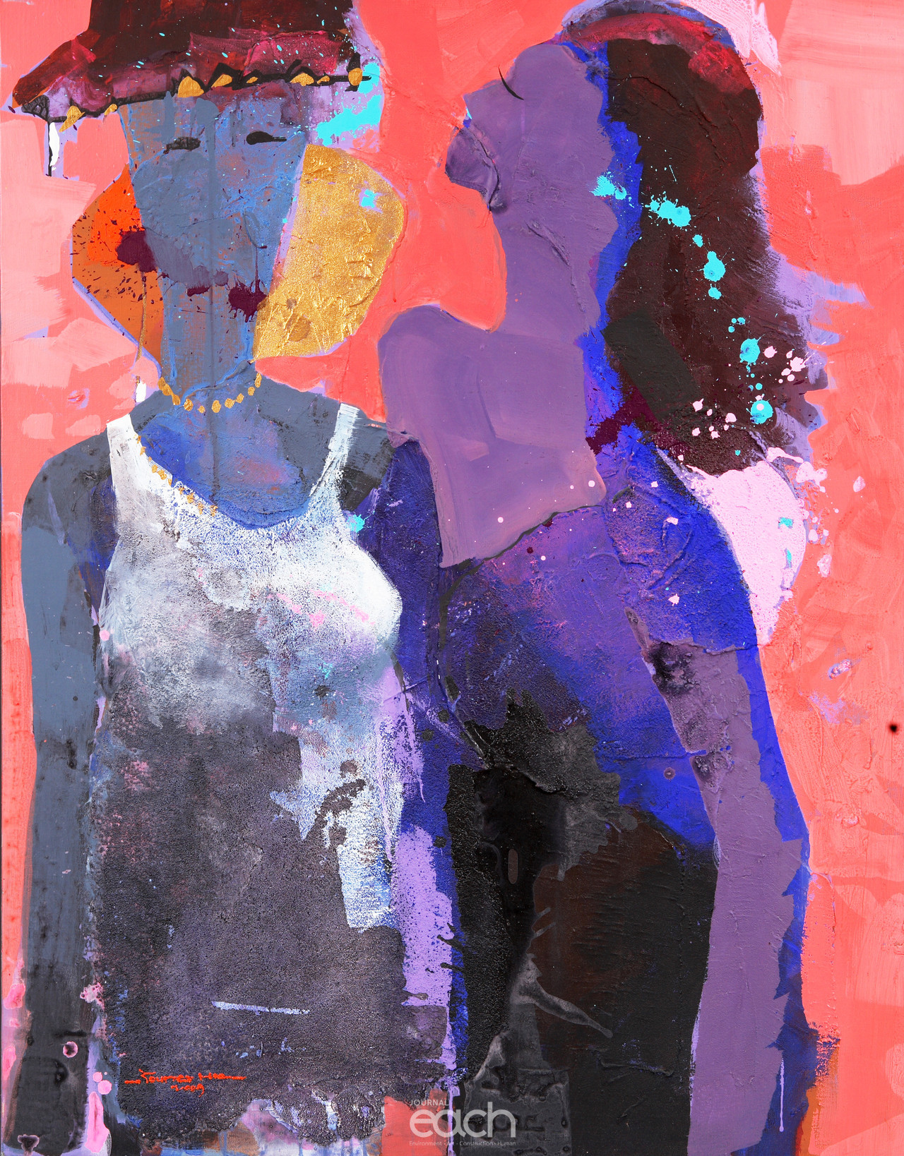 23.무희   116.8+91.0 mixedmedia. .2013