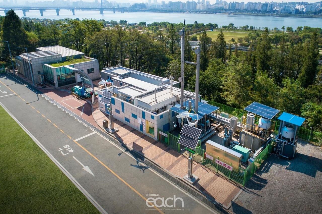 서울 상암수소스테이션 전경 (자료제공 : 서울특별시)