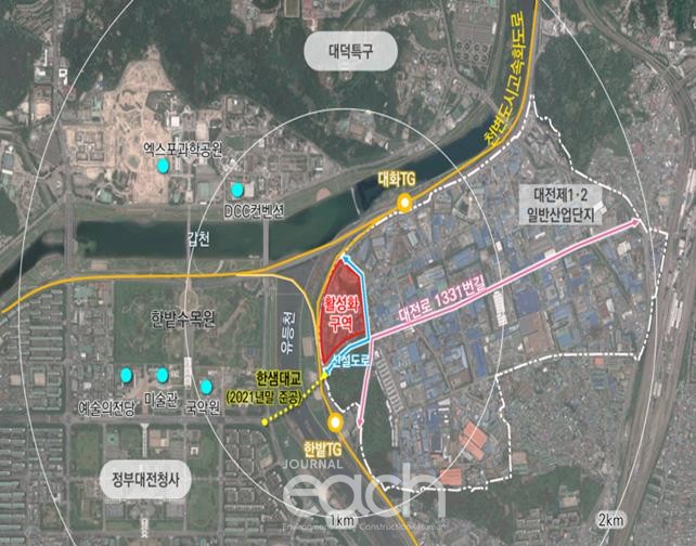 사업 위치도 (자료제공 : 국토교통부)