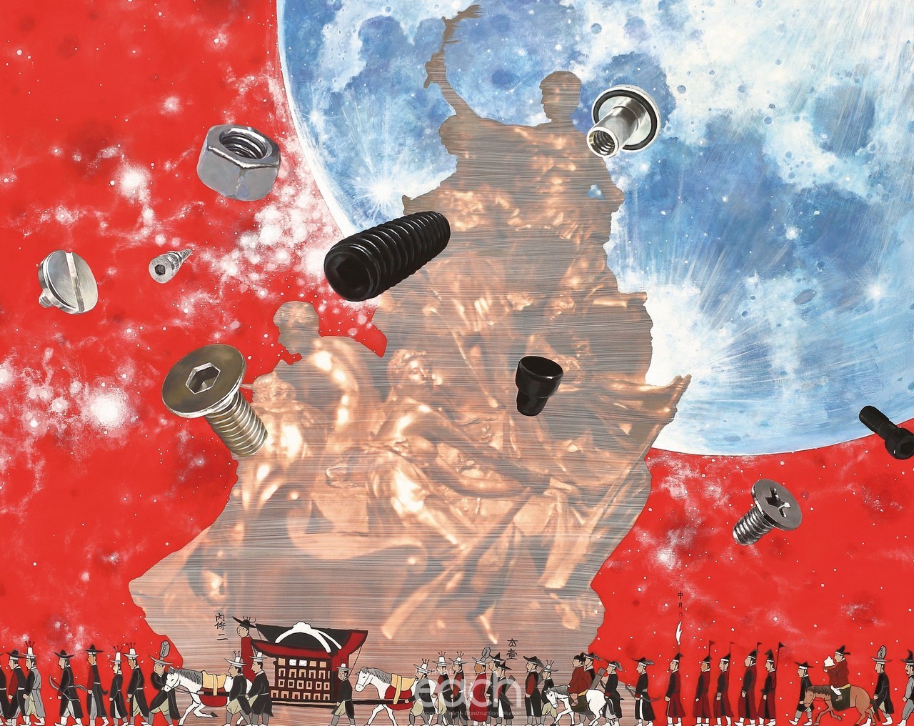 시뮬라크르12-19-14_259.1x193.9cm_Oil on canvas