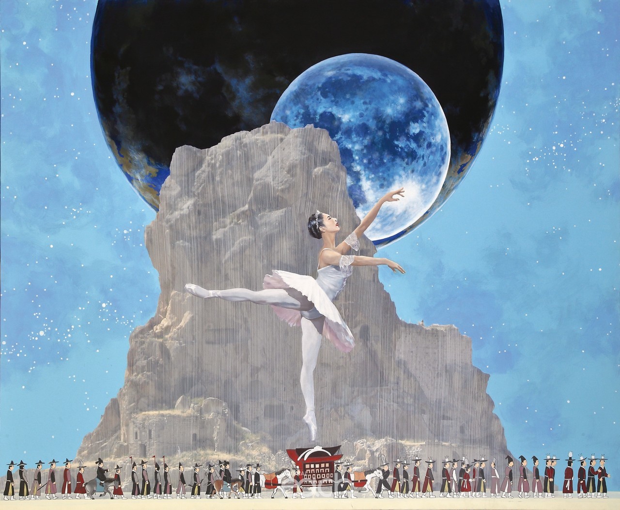 시뮬라크르12-19-14_259.1x193.9cm_Oil on canvas​​​​​​​