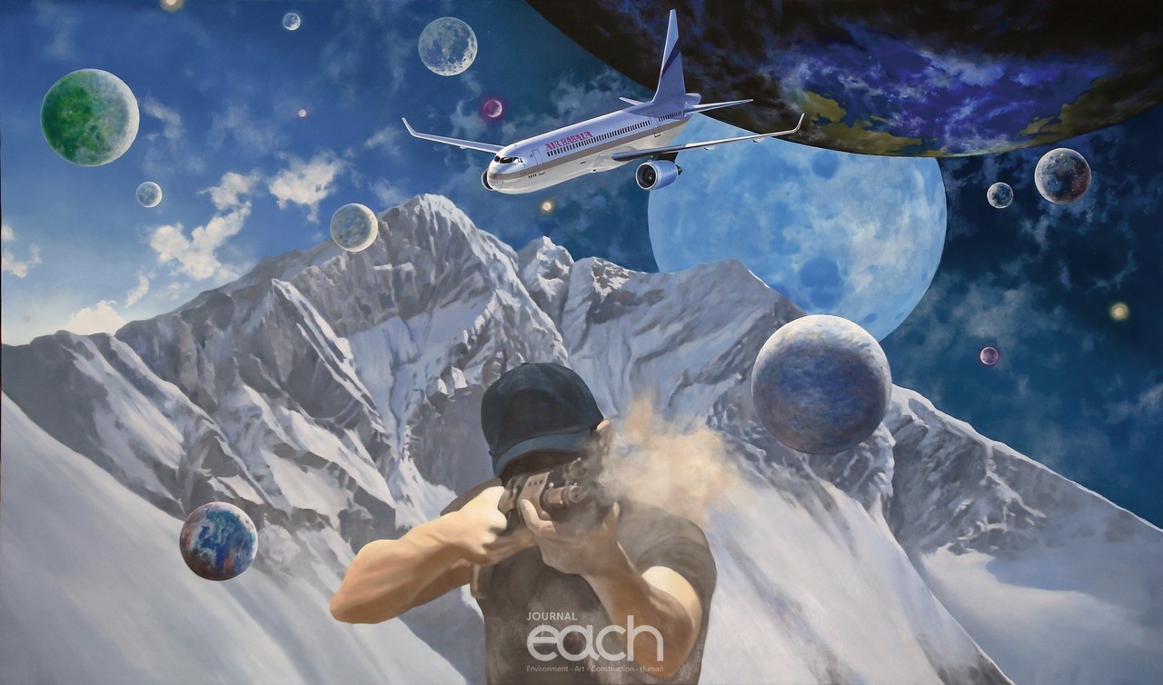 시뮬라크르13-19-13_259.1x193.9cm_아크릴+유화