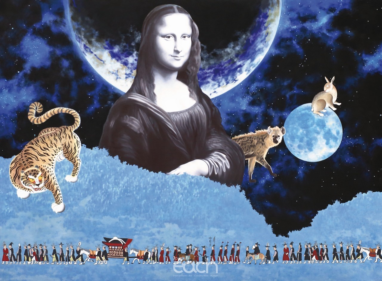 시뮬라크르13-19-19_259.1x193.9cm_아크릴+유화.