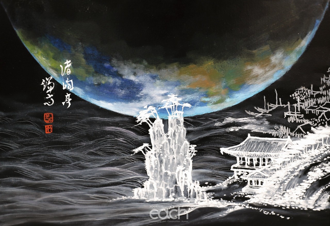 시뮬라크르20-4_45.5x50.0cm_Acrylic on canvas-