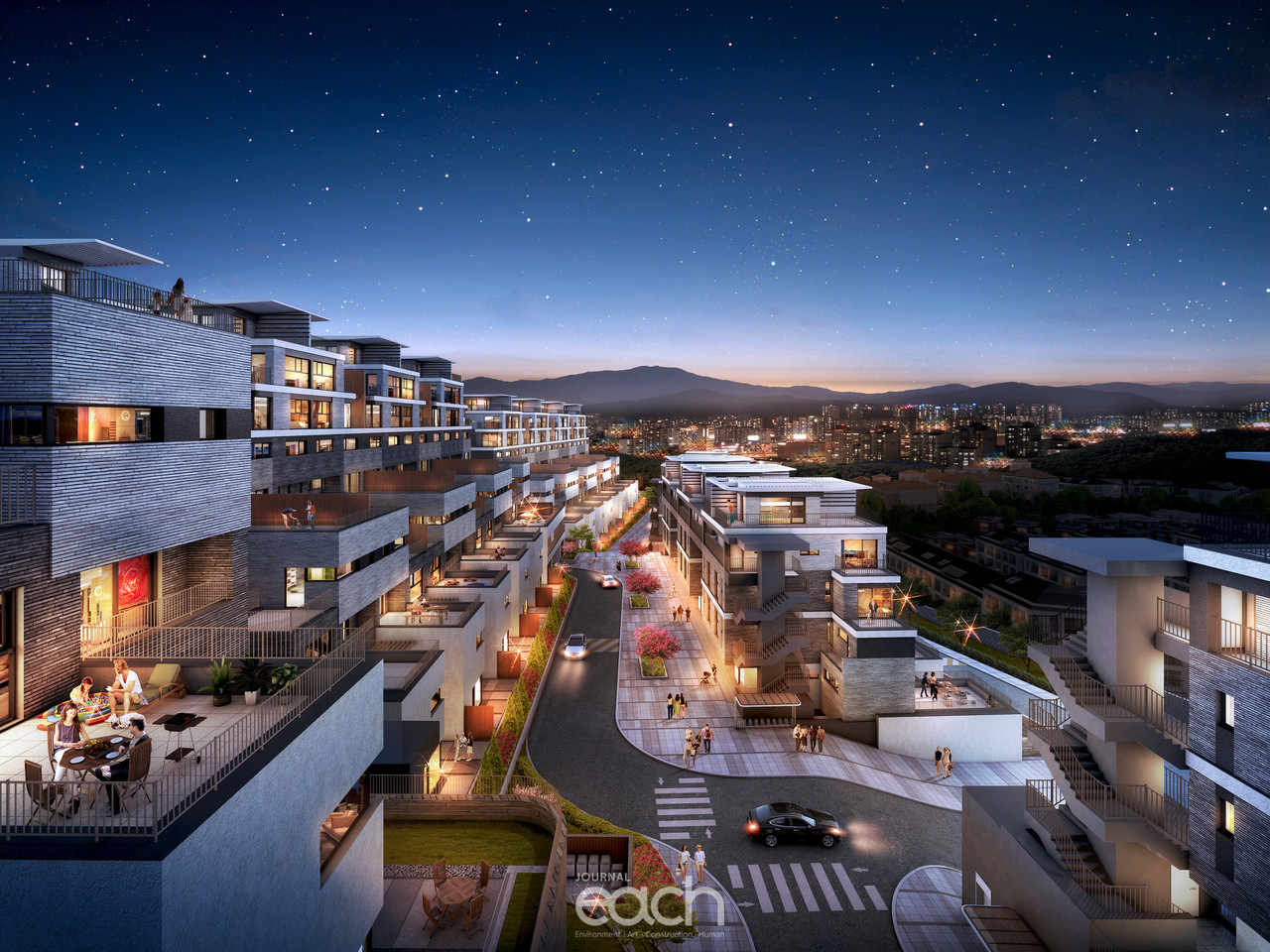 용인 ‘죽전 테라스 & 139’ 하우스 조감도