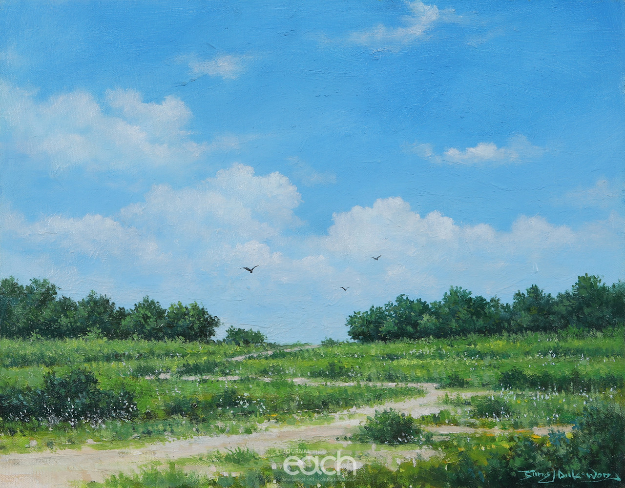 시선이 머무는 곳에 45.5×38.0 oil on canvas