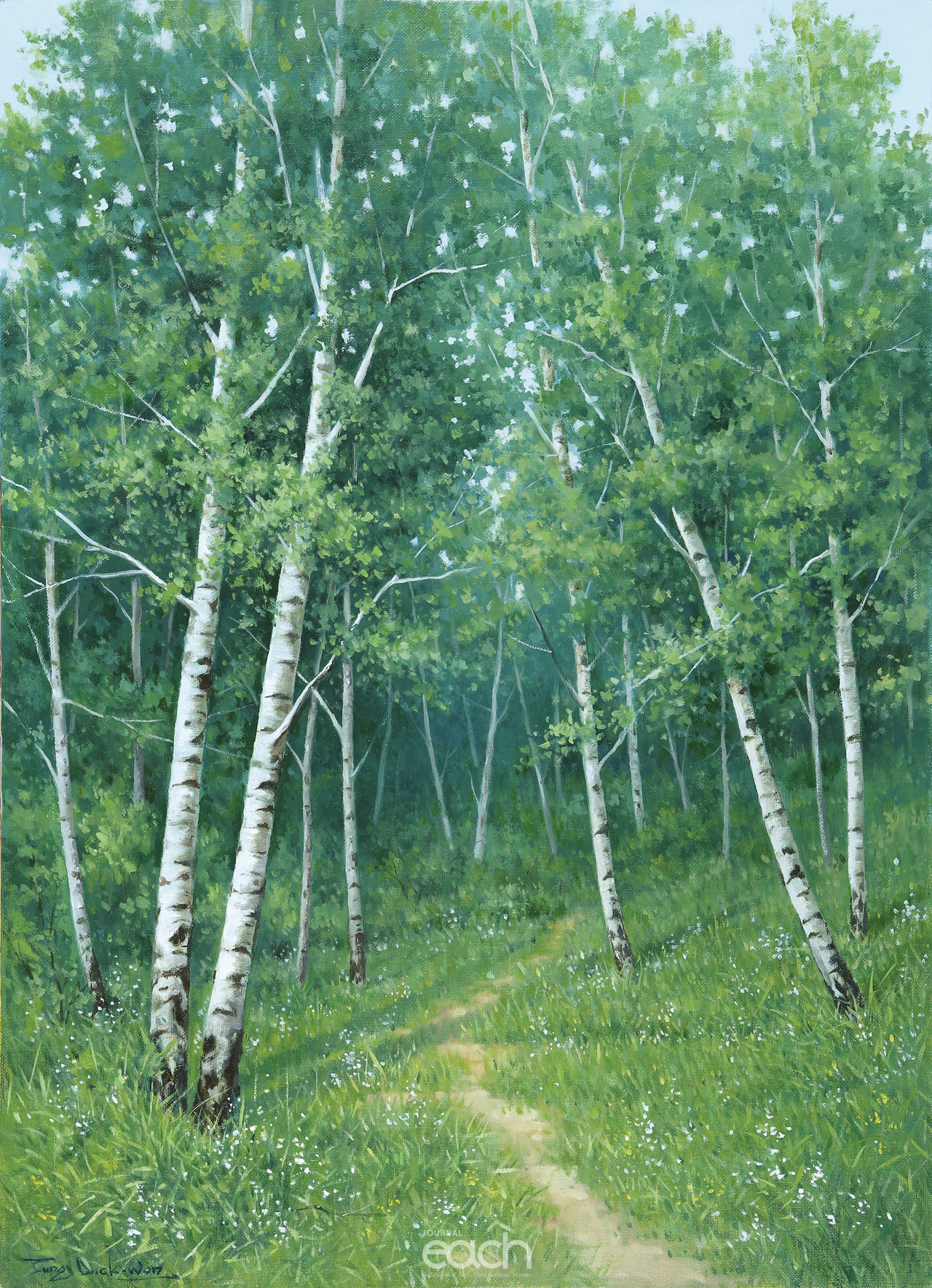 시선이 머무는 곳에 72.7×50.0 oil on canvas