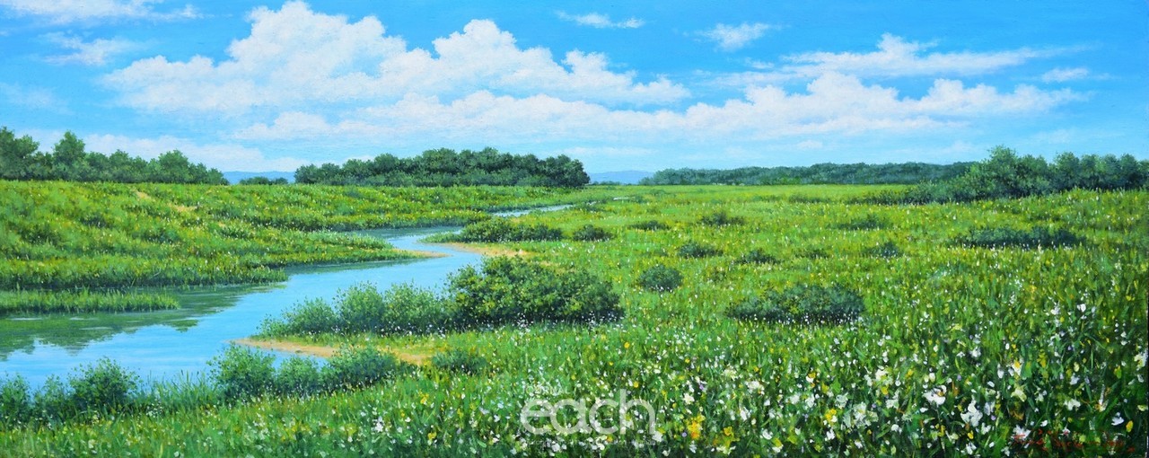 시선이 머무는 곳에 162×112 oil on canvas