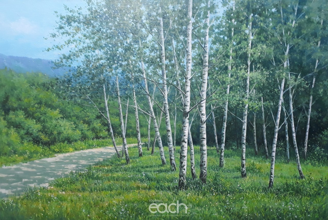 시선이 머무는 곳에 116.8×80.3 oil on canvas 