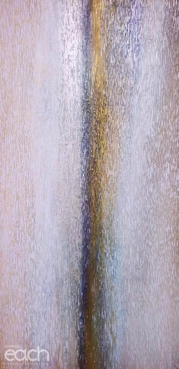 흐를 류 45x90 Acrylic on canvas