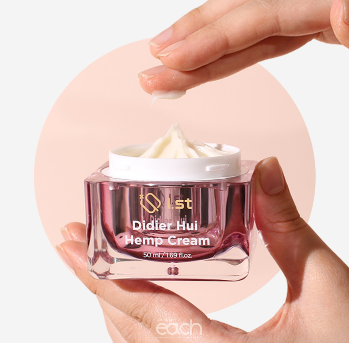 국내 최초 대마 줄기 추출물 함유한 대마화장품, '아이스트 디디에 휘 헴프 스템 크림'