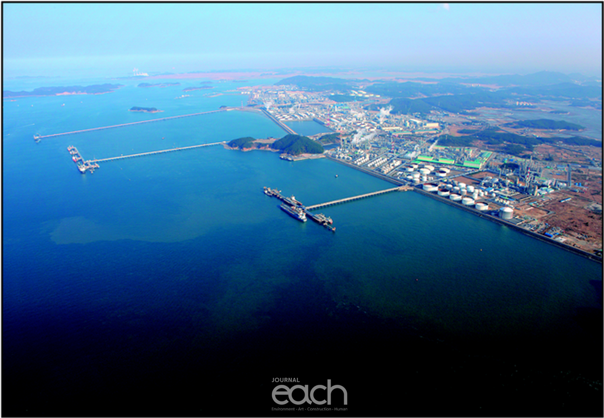 (그림 5) 대산항 배후부지