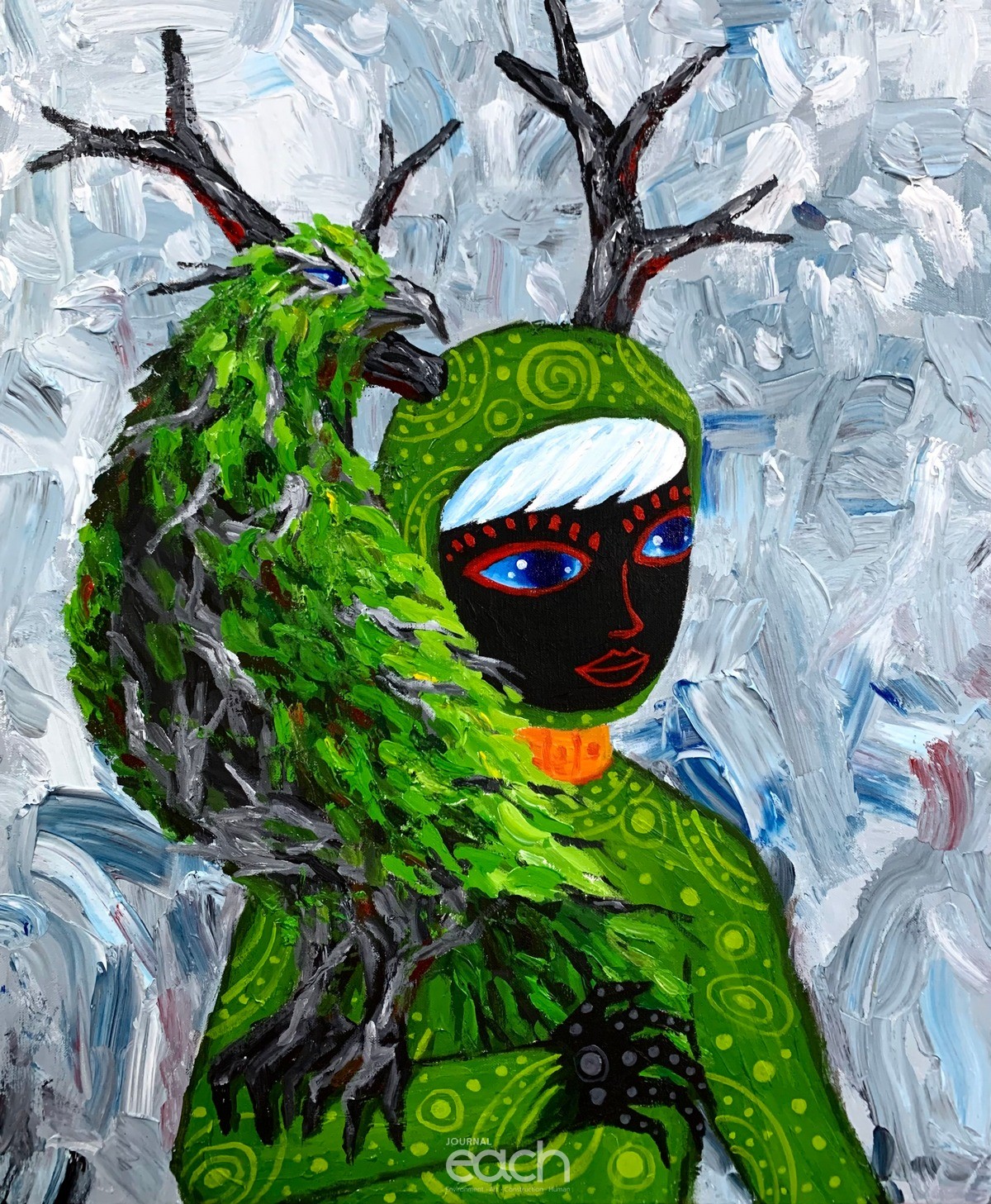 숲의 정령1-20호(53x65cm)2021