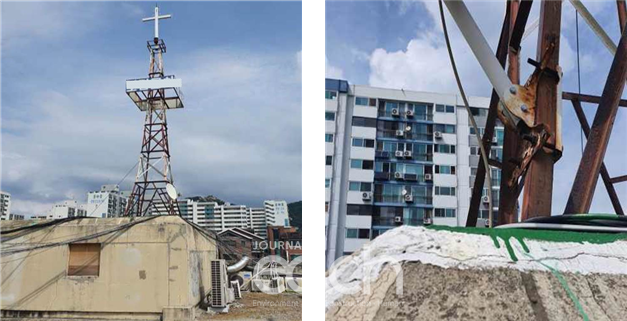 방치 첨탑 (자료제공 : 서울특별시)