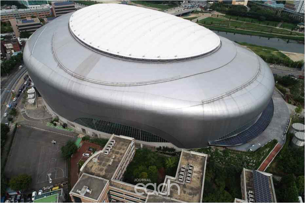 고척스카이돔 지붕 전경 (자료제공 : 서울시설공단)
