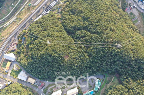 고촌리 고분군 원경 (자료제공 : 부산시립박물관)