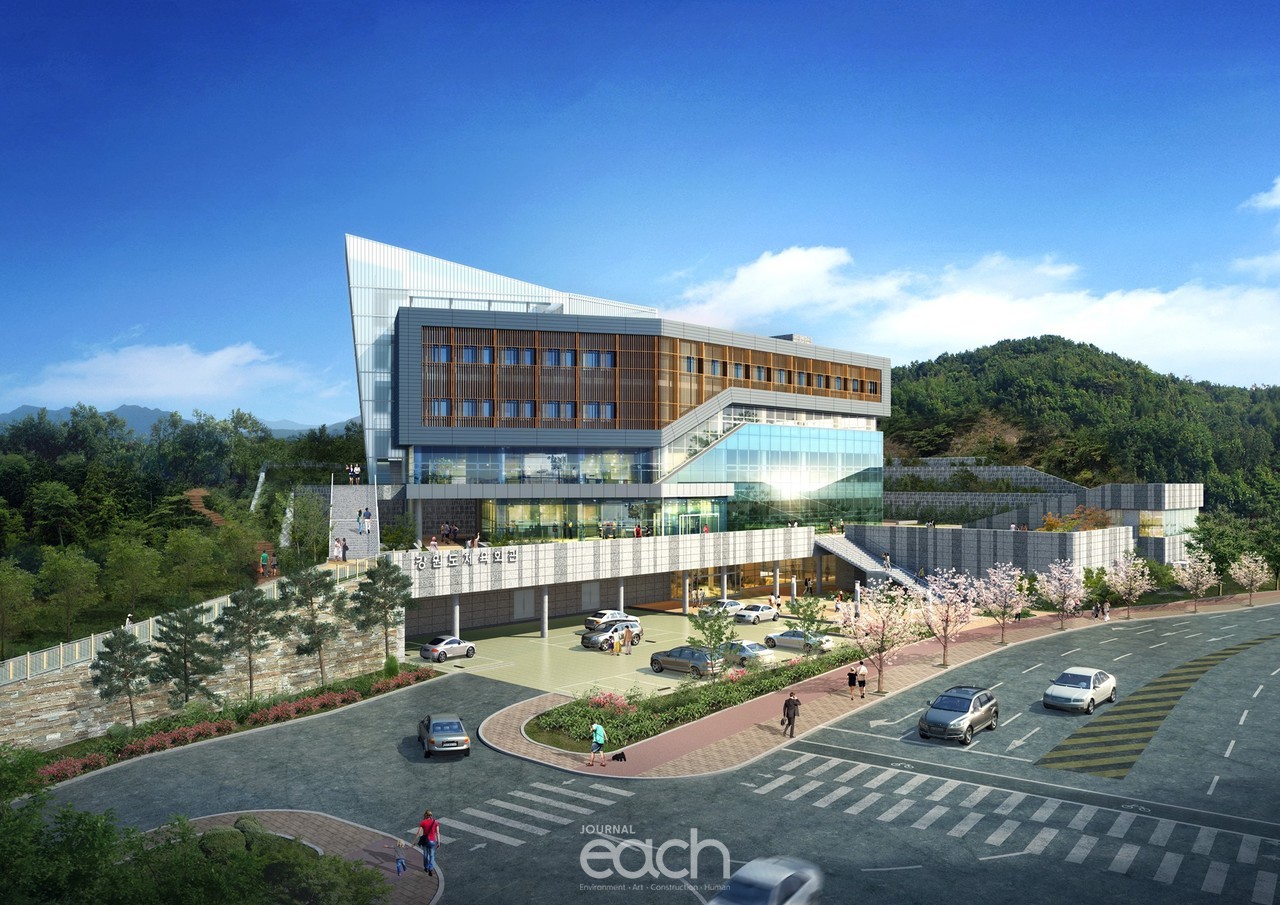 강원도체육회관 전경 (자료제공 : 강원도체육회)