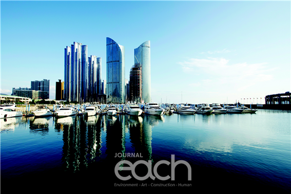 마리나 전경(부산항)