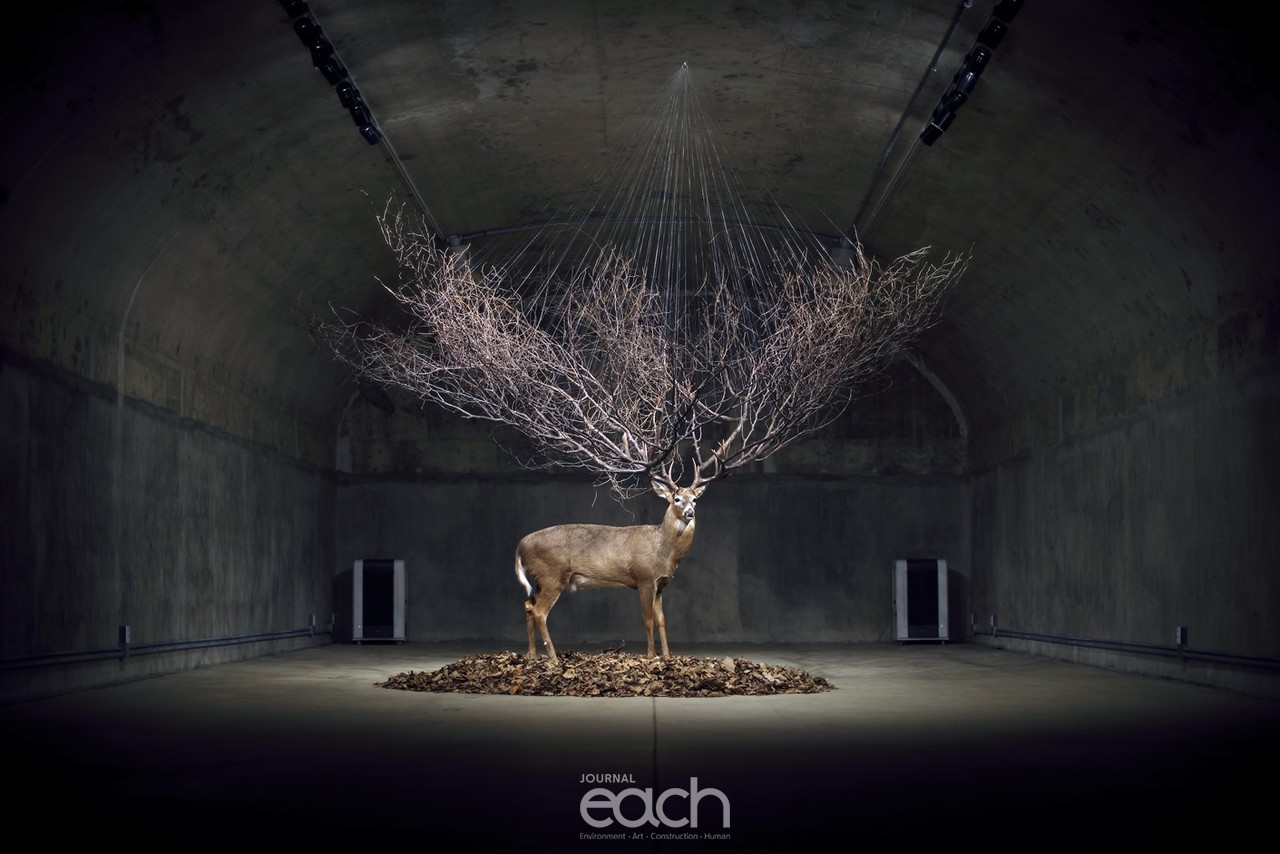 김명범 작가, 원(탄약고 2동) (자료제공 : 경기도)