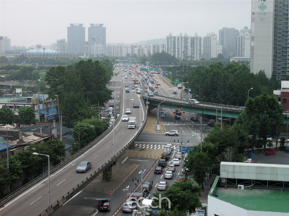 선유고가차도 전경 (자료제공 : 서울특별시)
