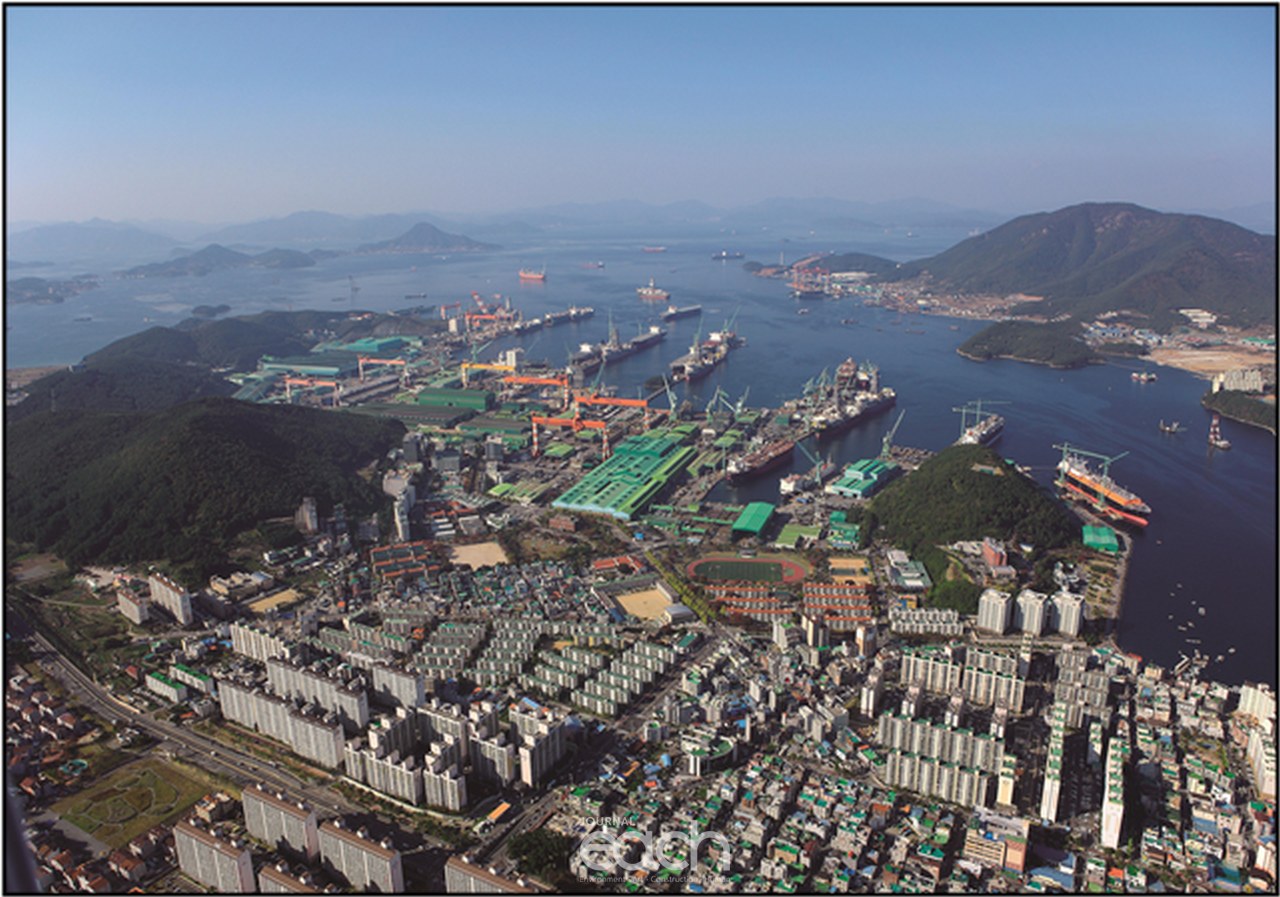 삼성중공업 전경