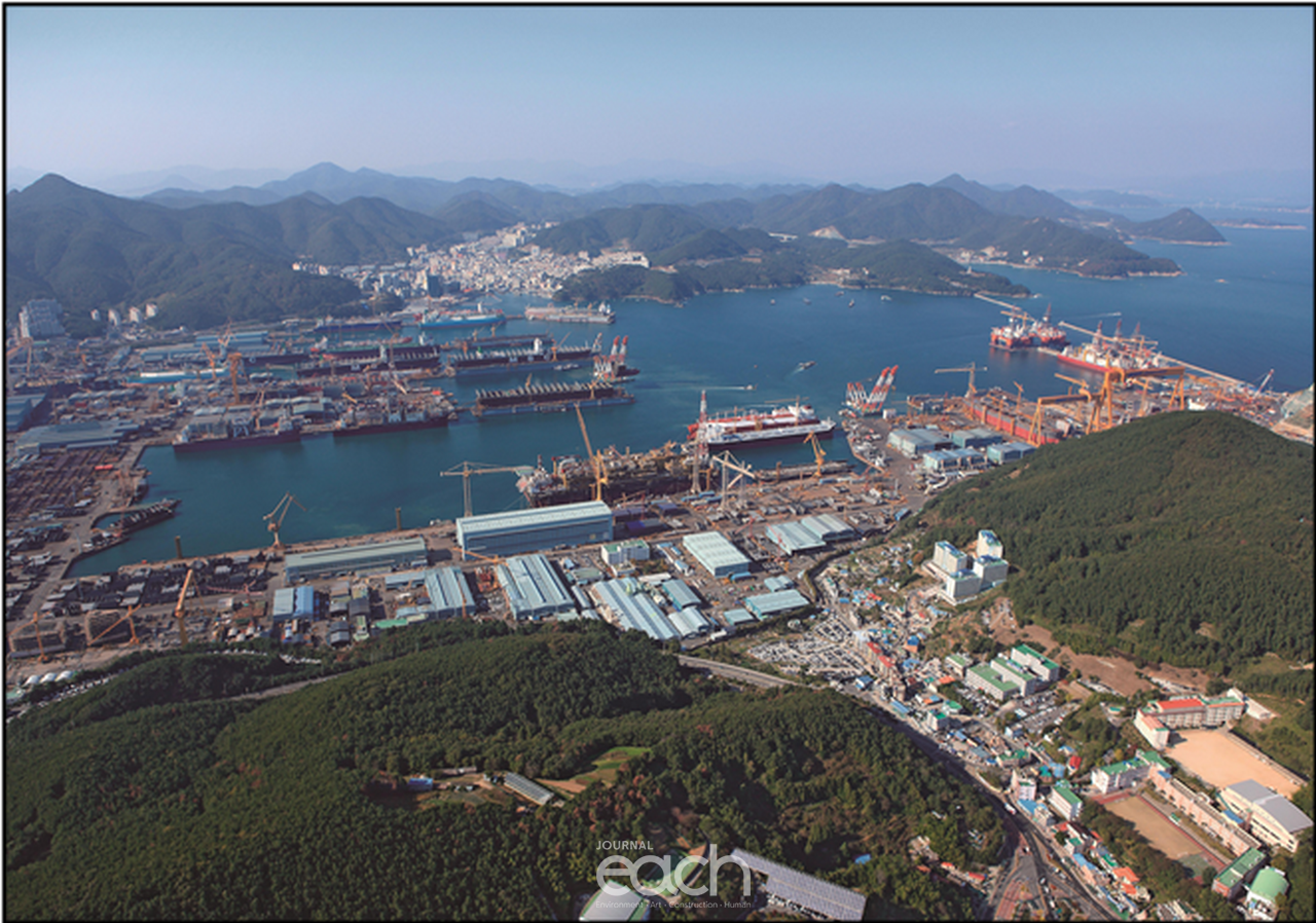대우조선해양 옥포조선소 전경