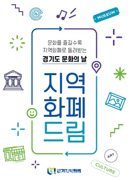 경기도 문화의 날 지역화폐 드림 포스터 (자료제공 : 경기도)