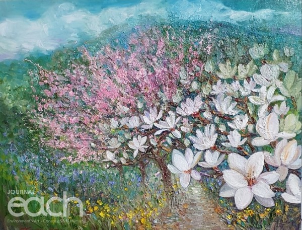 봄날 53.0×40.9 Oil on canvas