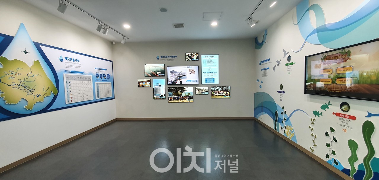 팔당 전망대 9층 관람시설 (자료제공 : 경기도)