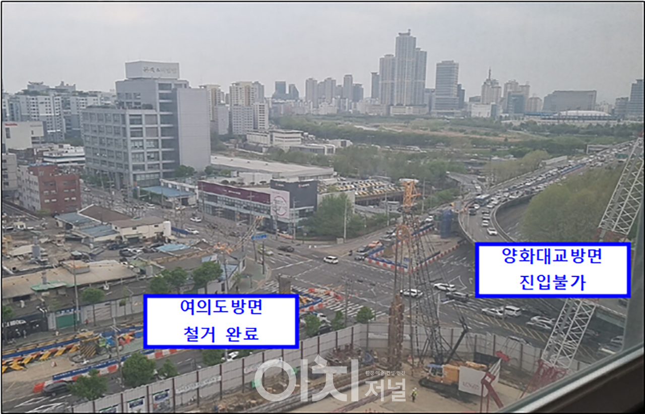 선유고가 현황 사진 (자료제공 : 서울시)